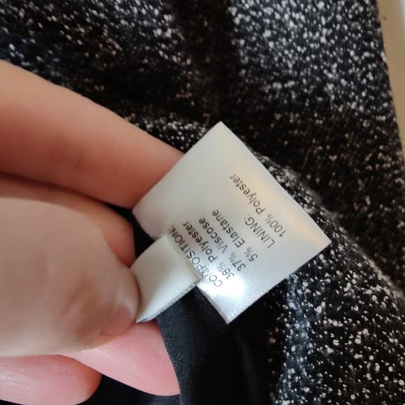 Wai Ming Studio Womens Sz M Willow Knit Jacket in Black and Ivory Art to Wear - Picture 6 of 8